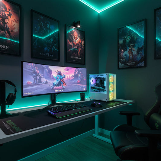 PhantomHawk Gaming PC Intel i7 Nvidia GTX 1660 6GB 16GB RAM 1TB SSD Windows 11