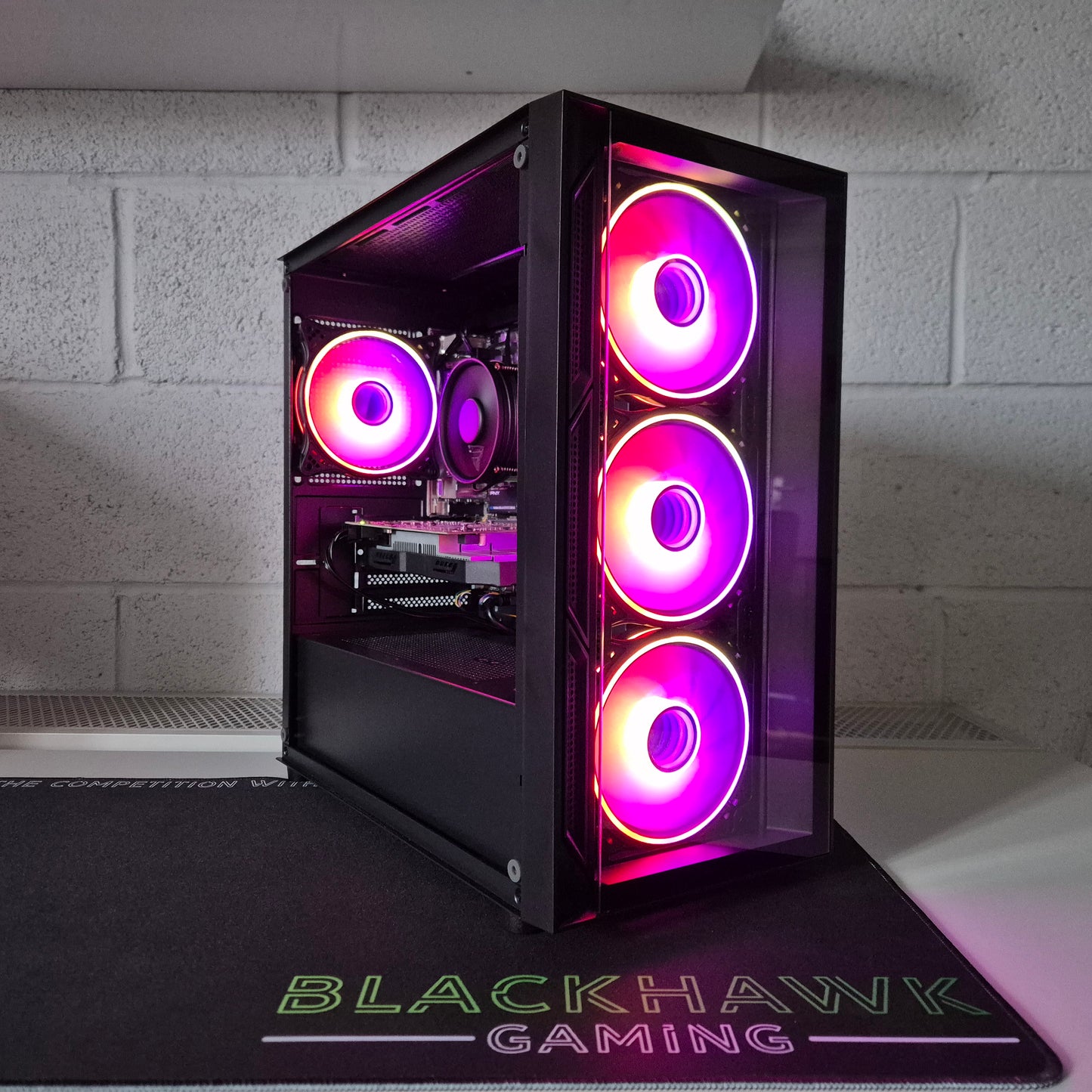 PhantomHawk Gaming PC Intel i7 Nvidia GTX 1660 6GB 16GB RAM 1TB SSD Windows 11