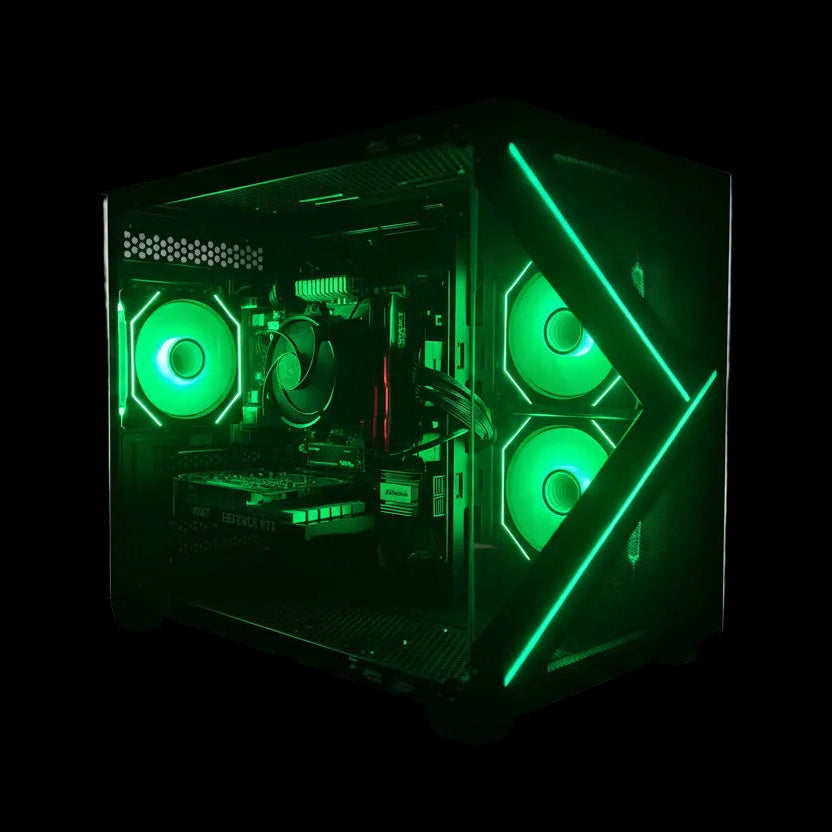EliteHawk Gaming PC Desktop AMD Ryzen 5/7 16/32GB RAM 1TB SSD