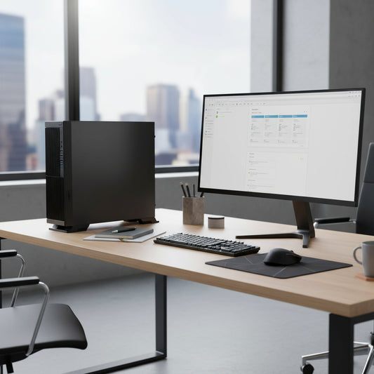 IronHawk Office PC Desktop Intel Core i5 16GB RAM 240GB SSD Windows 11