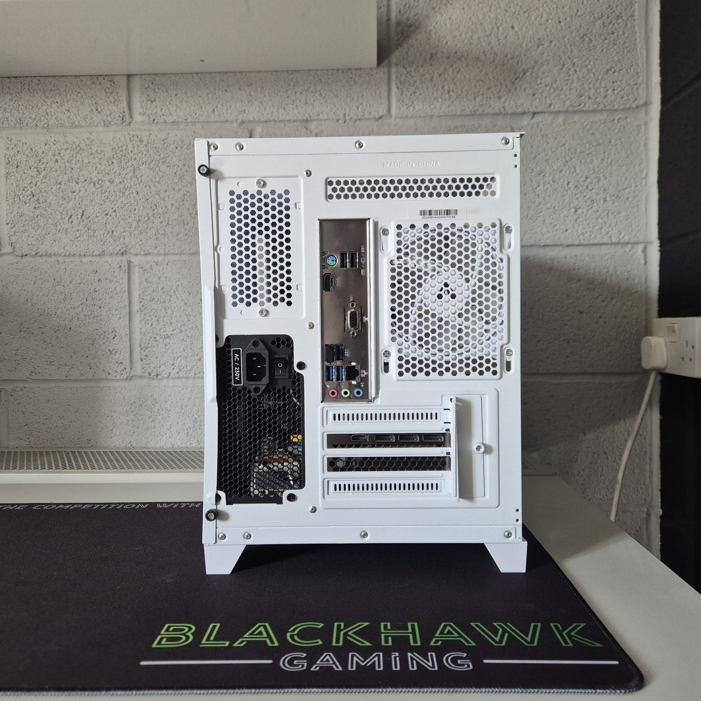 FrostHawk Gaming PC Desktop Ryzen 7 5700X 32GB RAM 1TB NVMe Nvidia RTX 5060 Windows 11