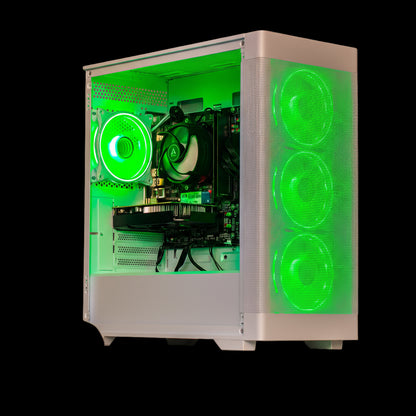 ZephyrHawk Gaming PC Desktop AMD Ryzen 5 16/32GB RAM 1TB SSD Nvidia RTX 3050 Windows 11