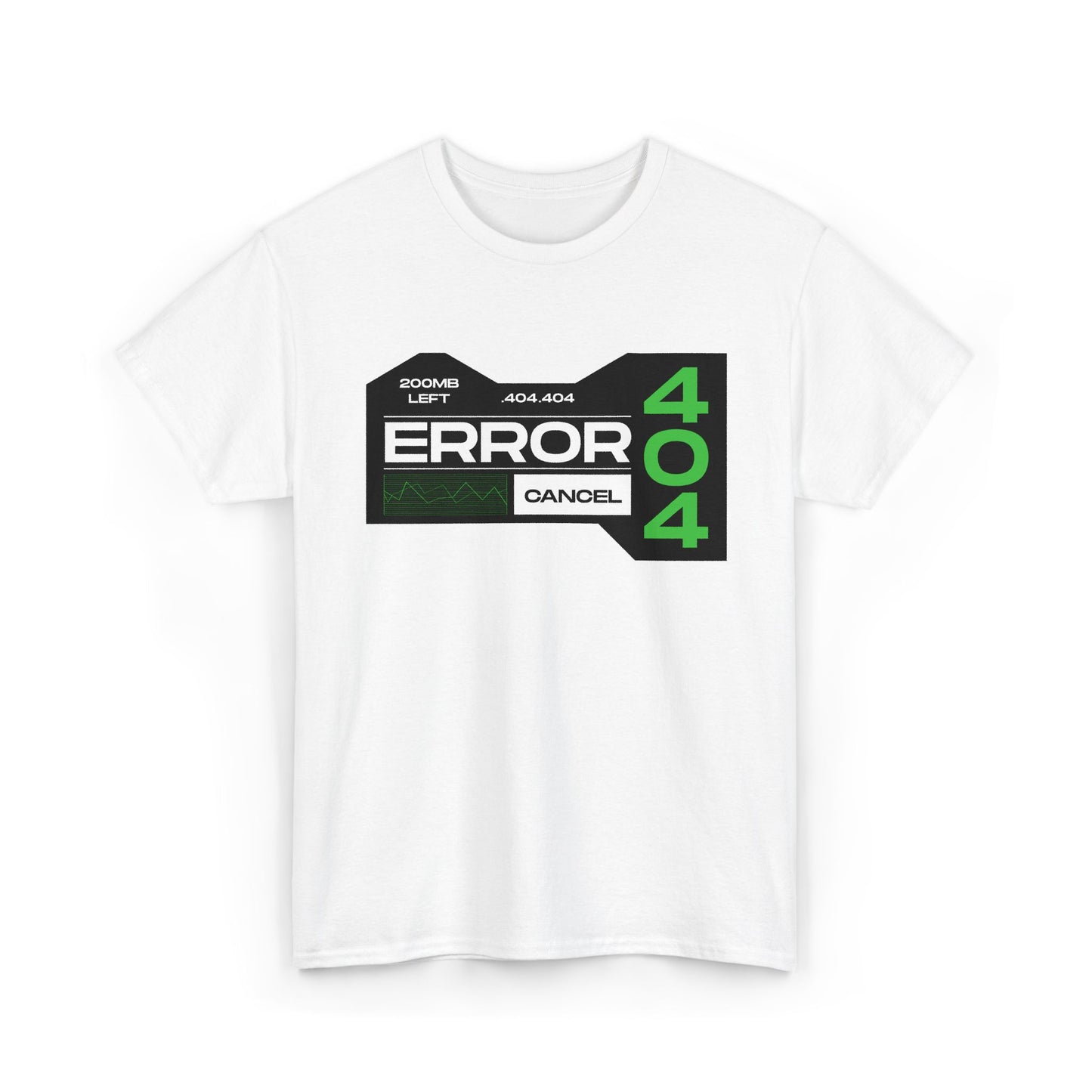 Error 404 - Unisex Heavy Cotton Tee