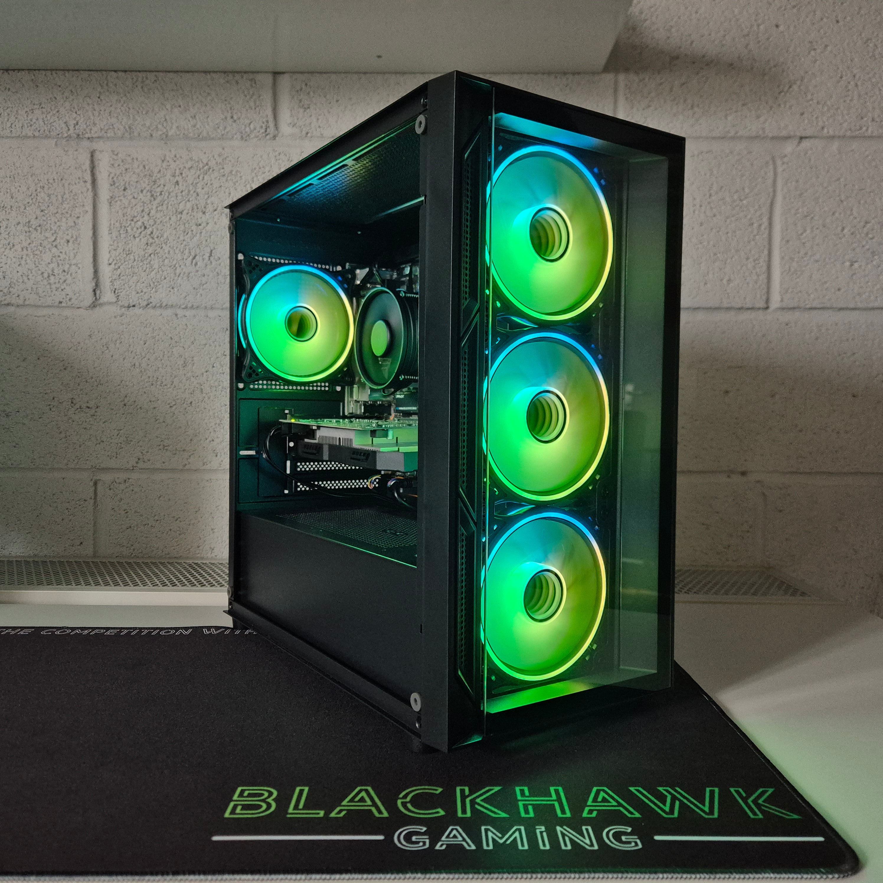 PhantomHawk Gaming PC Intel i7 Nvidia GTX 1660 6GB 16GB RAM 1TB