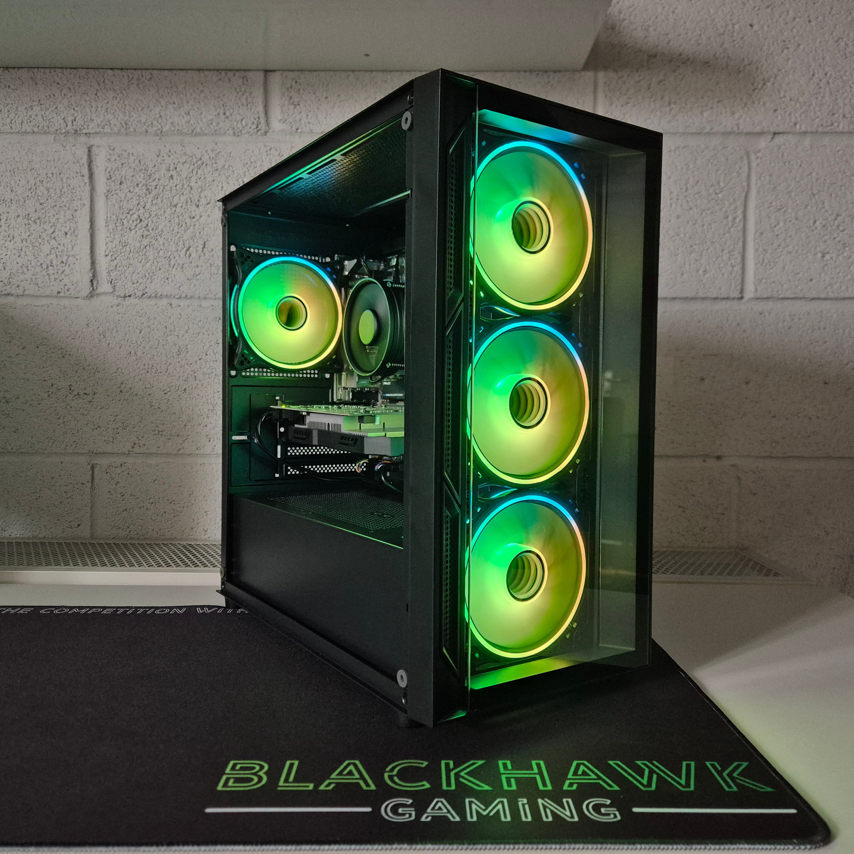 PhantomHawk Gaming PC Intel i7 Nvidia GTX 1660 6GB 16GB RAM 1TB