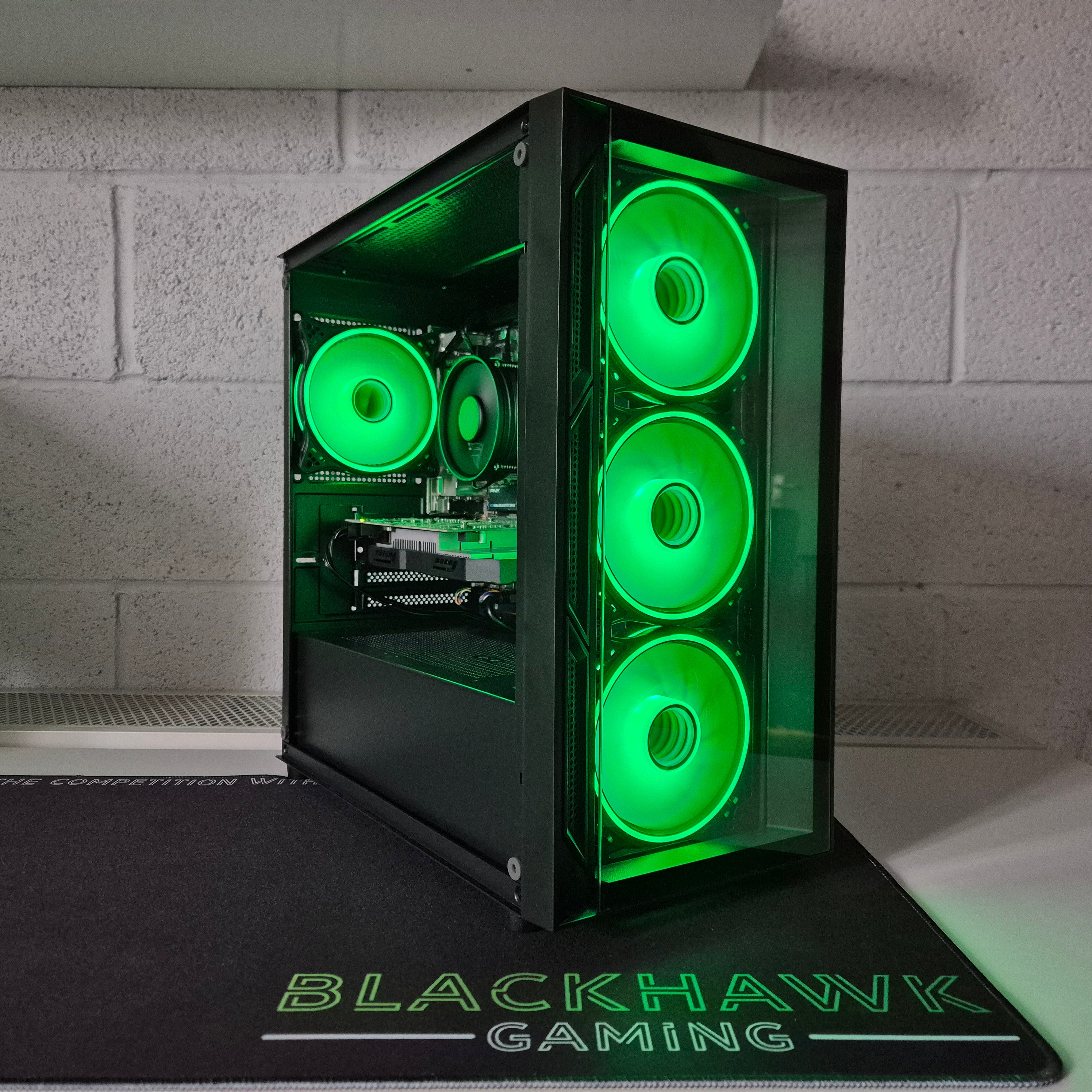 PhantomHawk Gaming PC Intel i7 Nvidia GTX 1660 6GB 16GB RAM 1TB