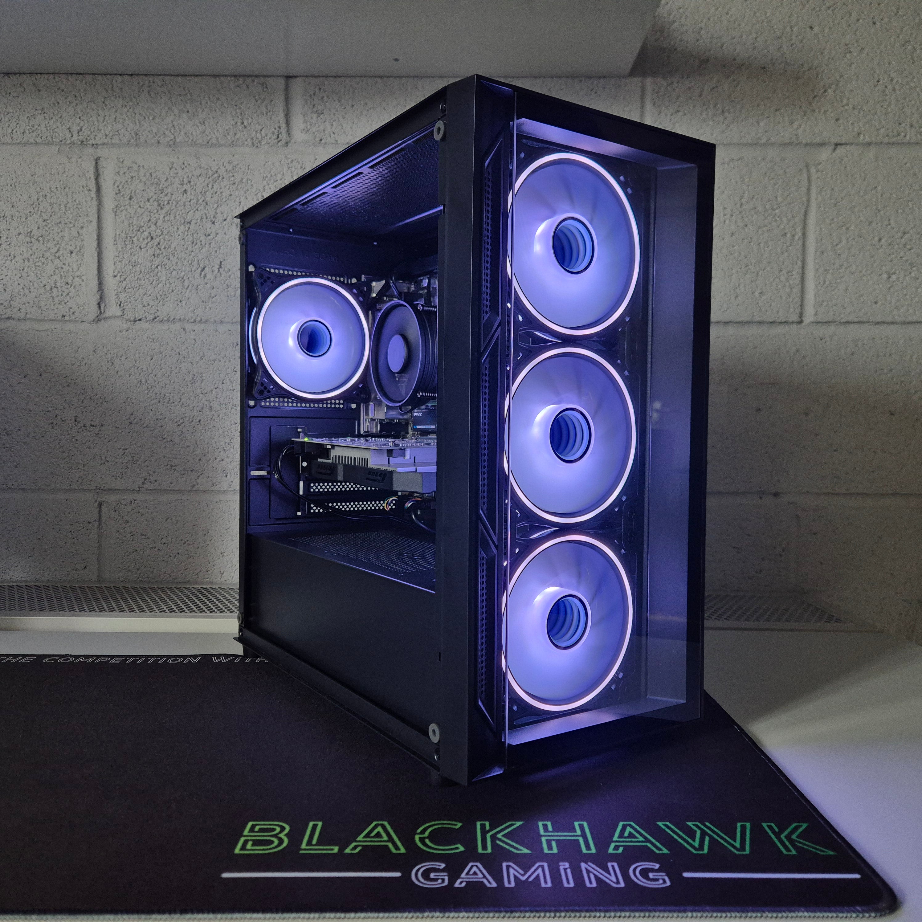 PhantomHawk Gaming PC Intel i7 Nvidia GTX 1660 6GB 16GB RAM 1TB