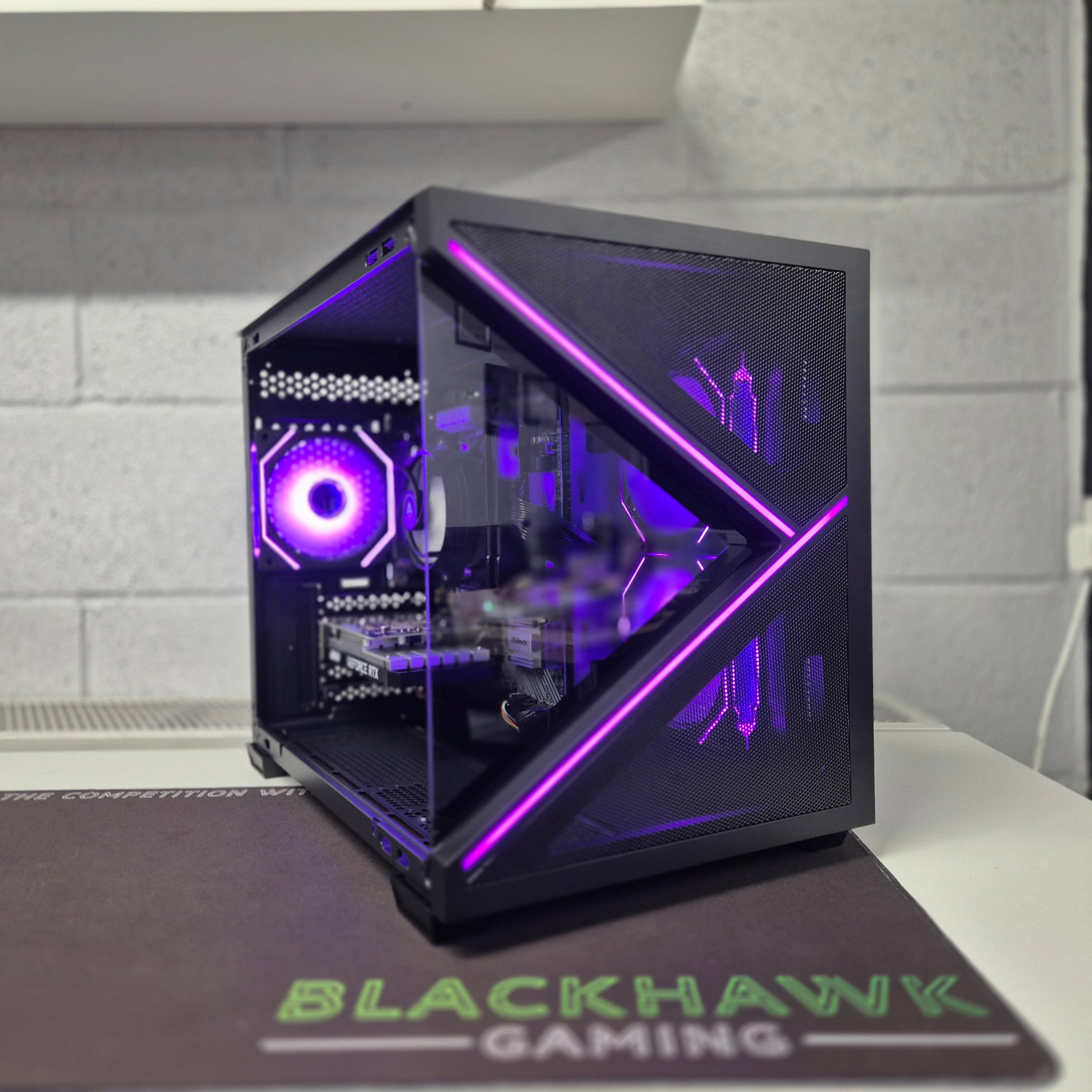 EliteHawk Gaming PC Desktop AMD Ryzen 5/7 16/32GB RAM 1TB SSD