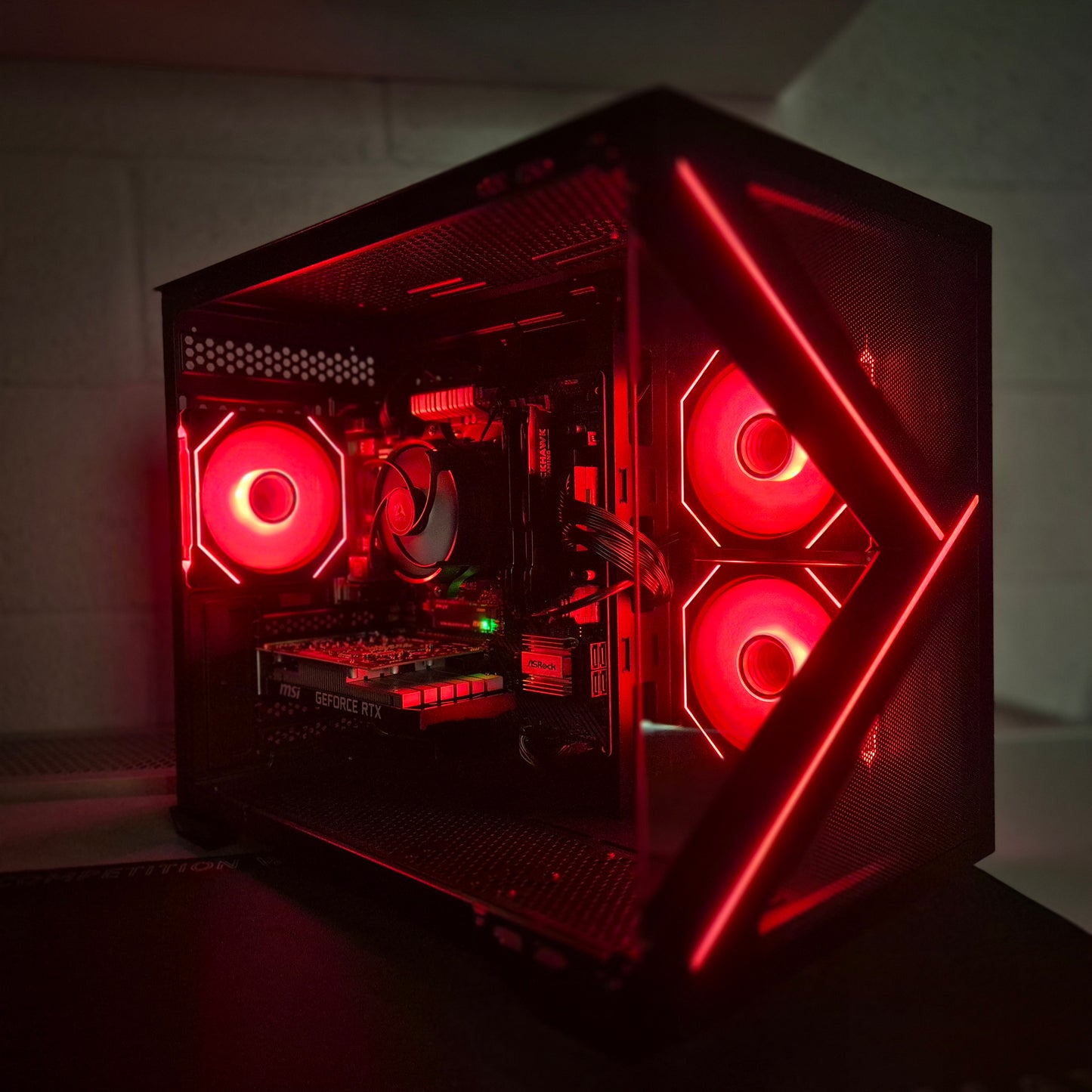 EliteHawk Gaming PC Desktop AMD Ryzen 5/7 16/32GB RAM 1TB SSD Nvidia RTX 3050 / 5060 Windows 11