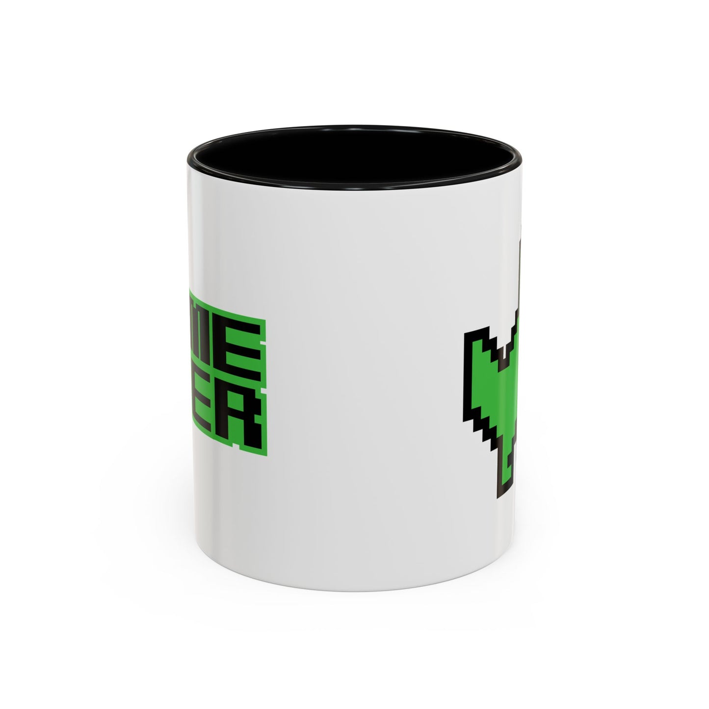 Retro Pixel Dino Coffee Mug — Mug