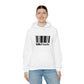 Barcode Logo Hoodie — BlackHawk Streetwear Pullover
