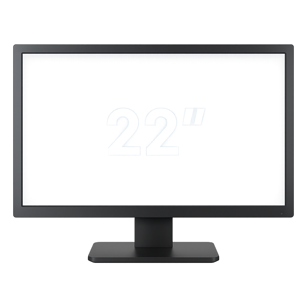 22" Monitor Refurbished - 60Hz