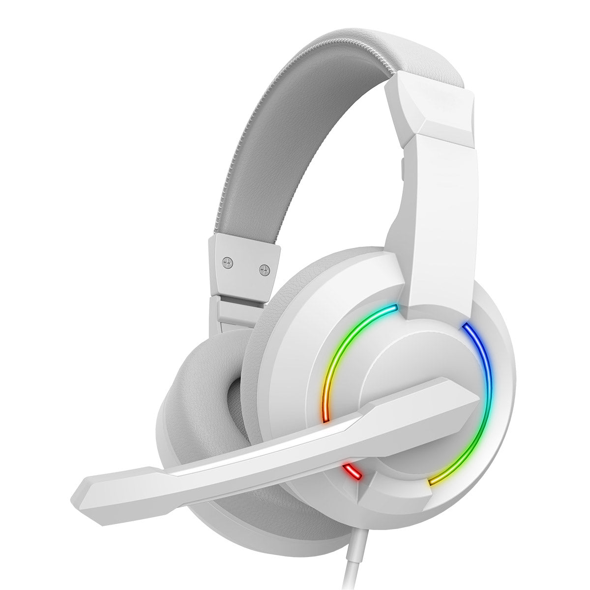 White Keyboard Combo Kit Scorpion 4-in-1 Mouse Headset Mouse Pad