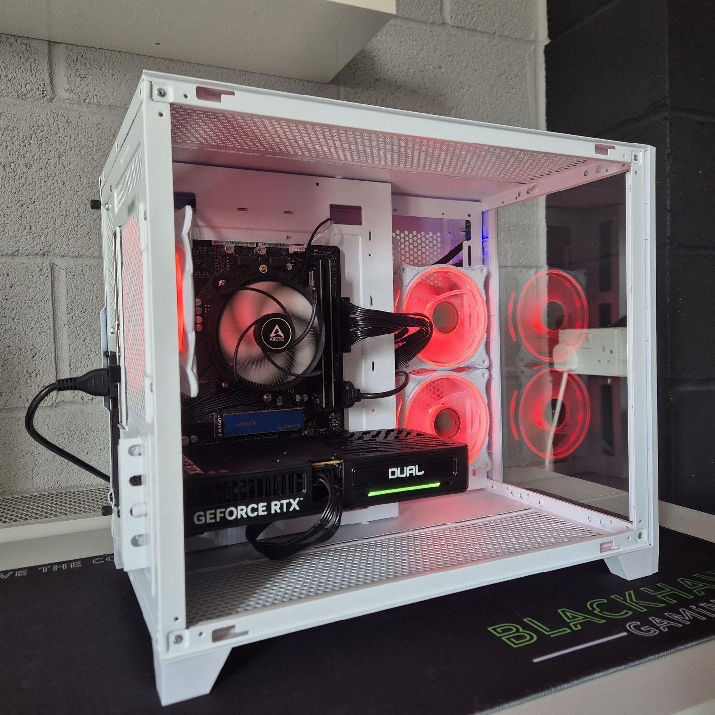 Gaming PC Desktop Ryzen 7 5700X 32GB RAM 1TB NVMe Nvidia RTX 5060 Windows 11