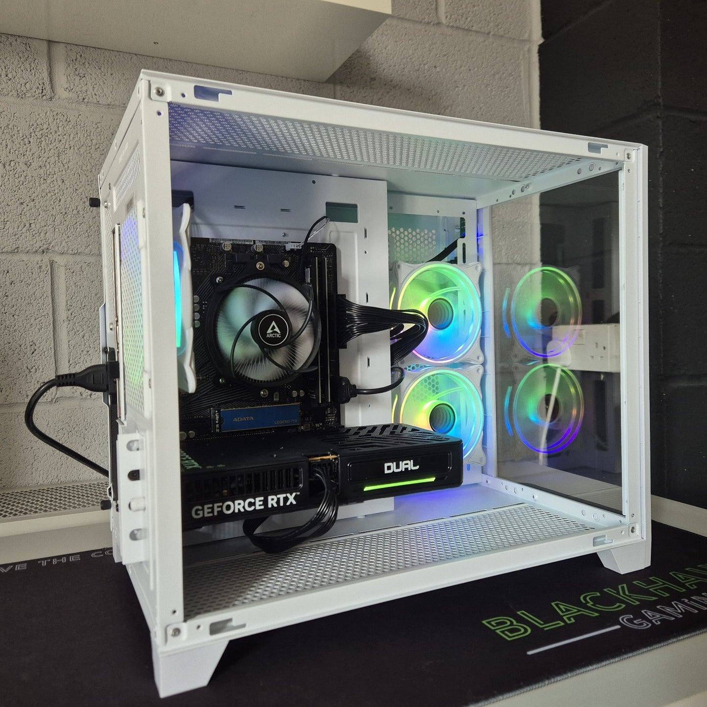 Gaming PC Desktop Ryzen 7 5700X 32GB RAM 1TB NVMe Nvidia RTX 5060 Windows 11