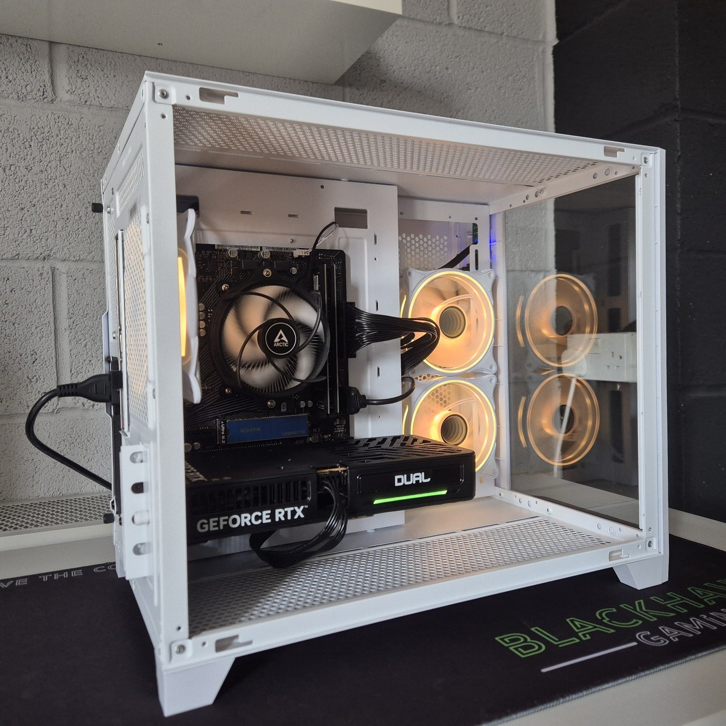 Gaming PC Desktop Ryzen 7 5700X 32GB RAM 1TB NVMe Nvidia RTX 5060 Windows 11
