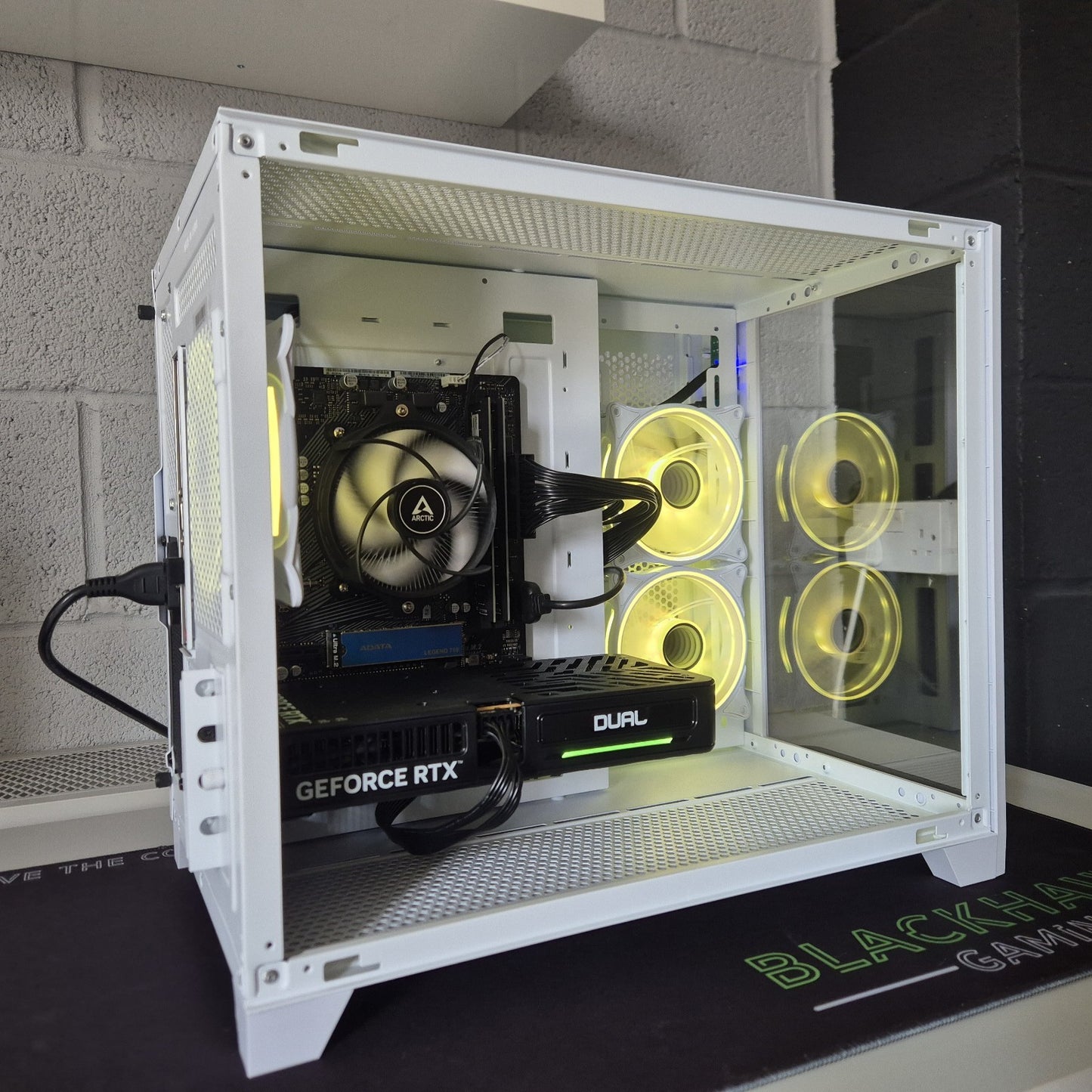 Gaming PC Desktop Ryzen 7 5700X 32GB RAM 1TB NVMe Nvidia RTX 5060 Windows 11
