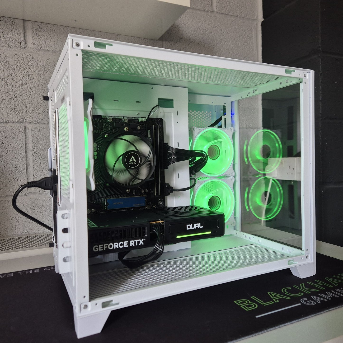 Gaming PC Desktop Ryzen 7 5700X 32GB RAM 1TB NVMe Nvidia RTX 5060 Windows 11