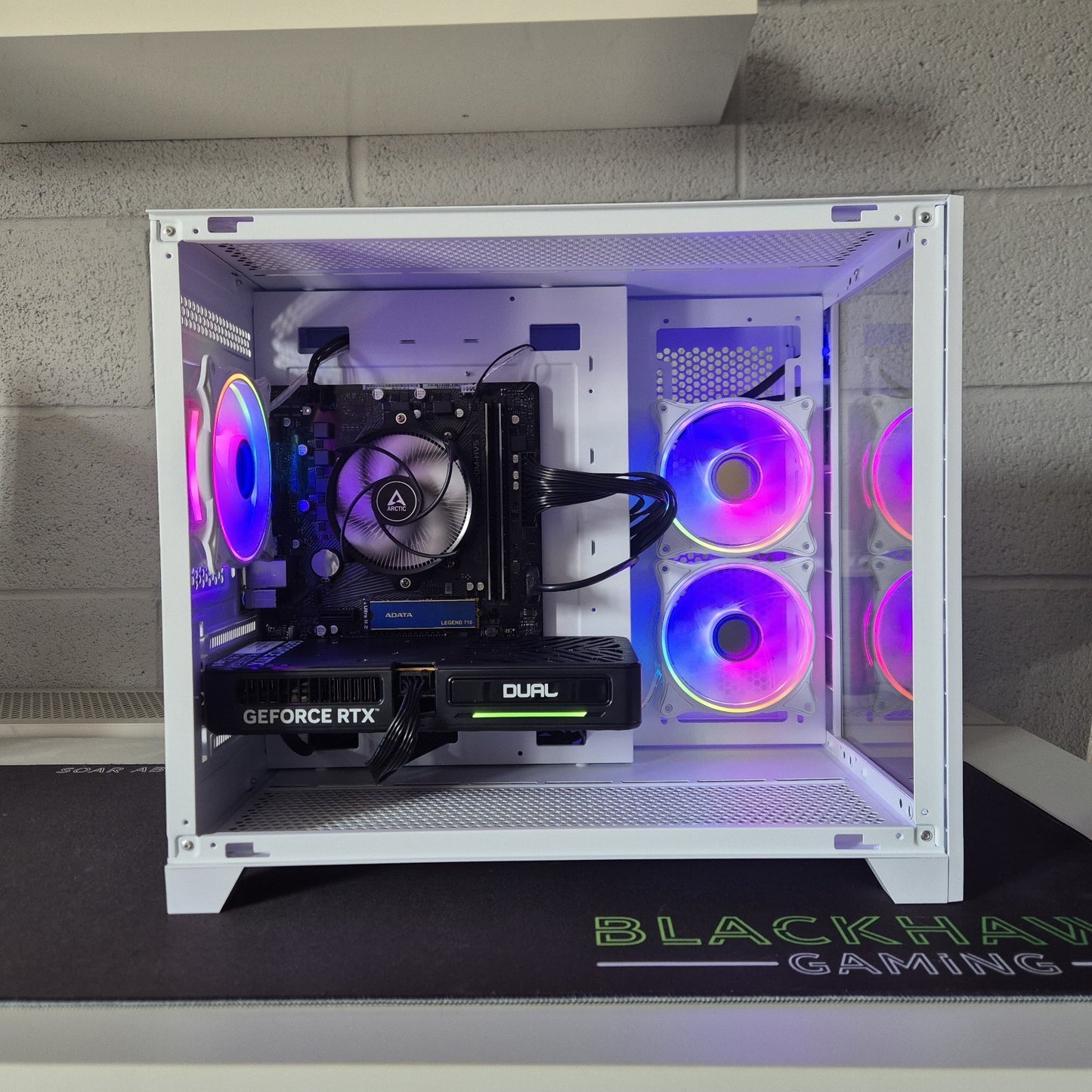 Gaming PC Desktop Ryzen 7 5700X 32GB RAM 1TB NVMe Nvidia RTX 5060 Windows 11