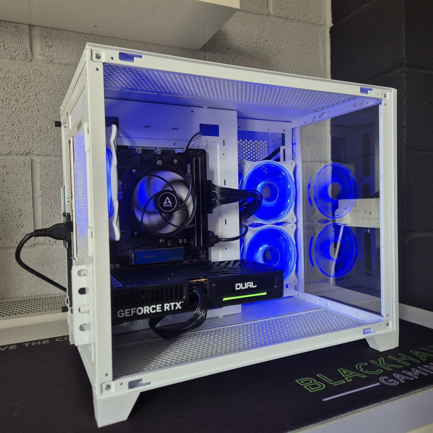 Gaming PC Desktop Ryzen 7 5700X 32GB RAM 1TB NVMe Nvidia RTX 5060 Windows 11